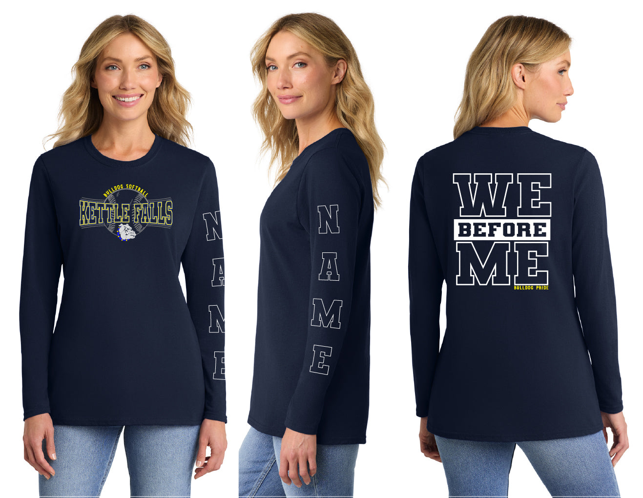 KF Softball Womens Long Sleeve