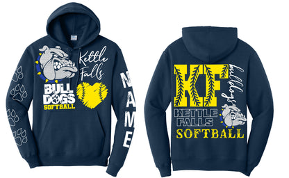 KF Softball Collage Hoodie