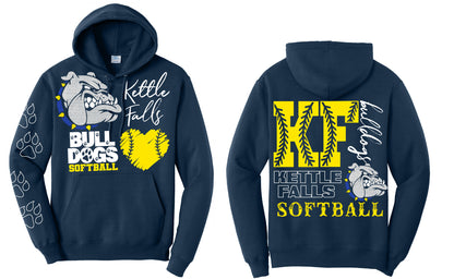 KF Softball Collage Hoodie