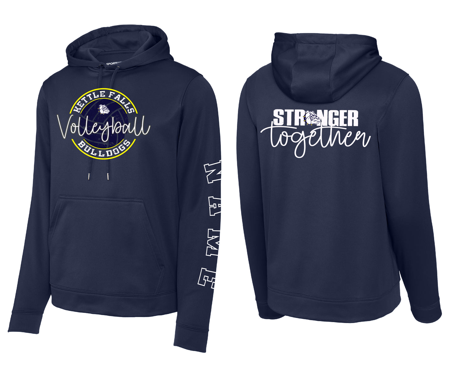 KF Volleyball Sport Tek Hoodie