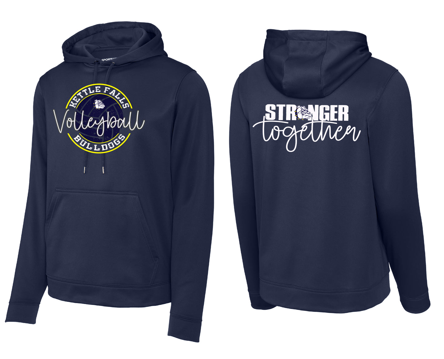 KF Volleyball Sport Tek Hoodie