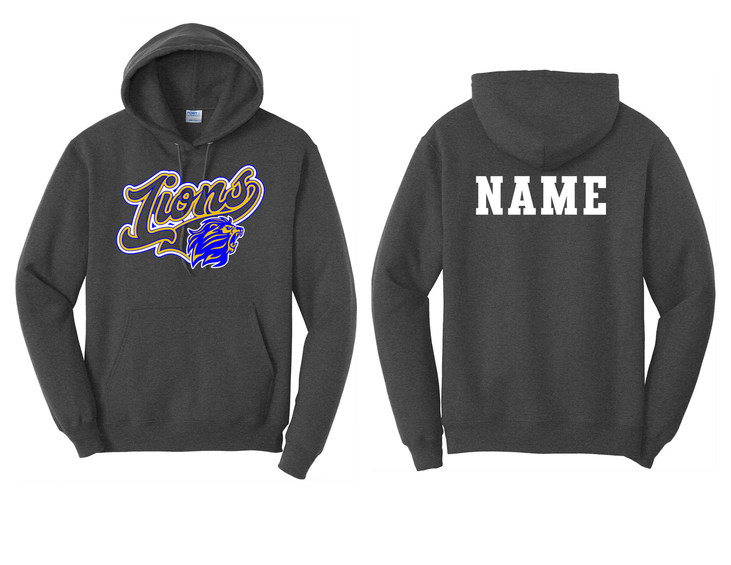 Lions Hoodie PERSONALIZED