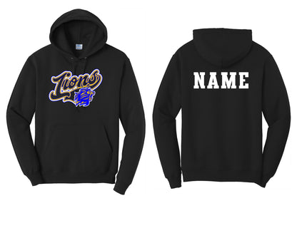 Lions Hoodie PERSONALIZED