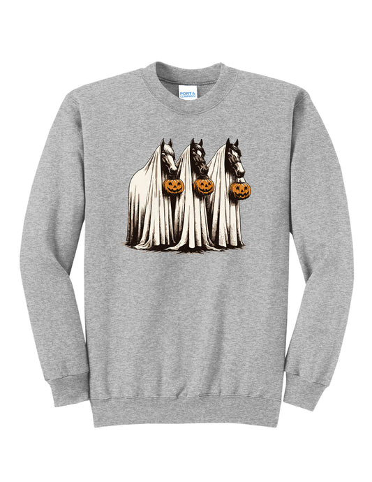 Halloween Horses Crewneck