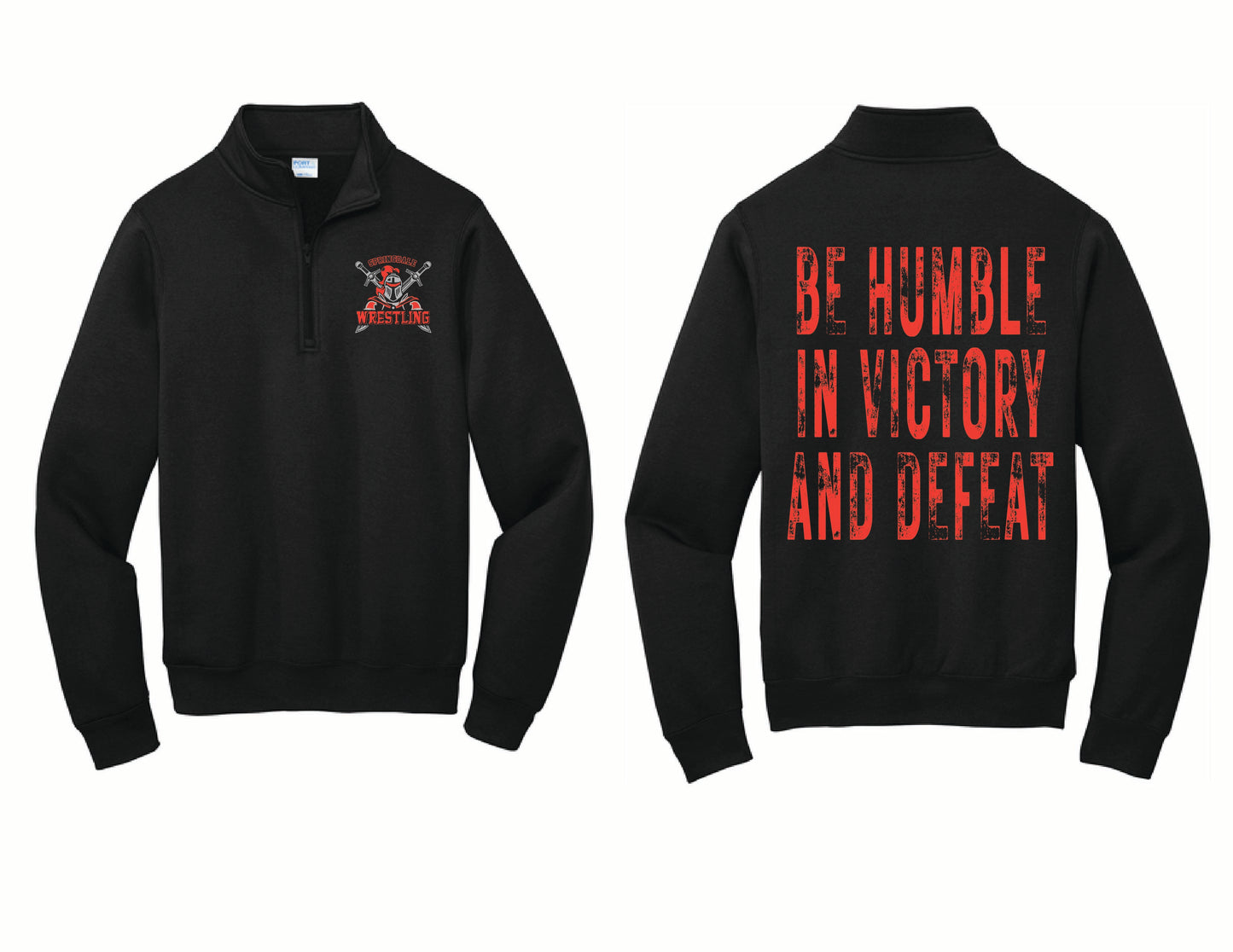 Springdale Wrestling Quarter Zip