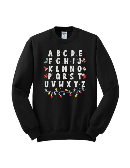 Teacher ABC's Crewneck