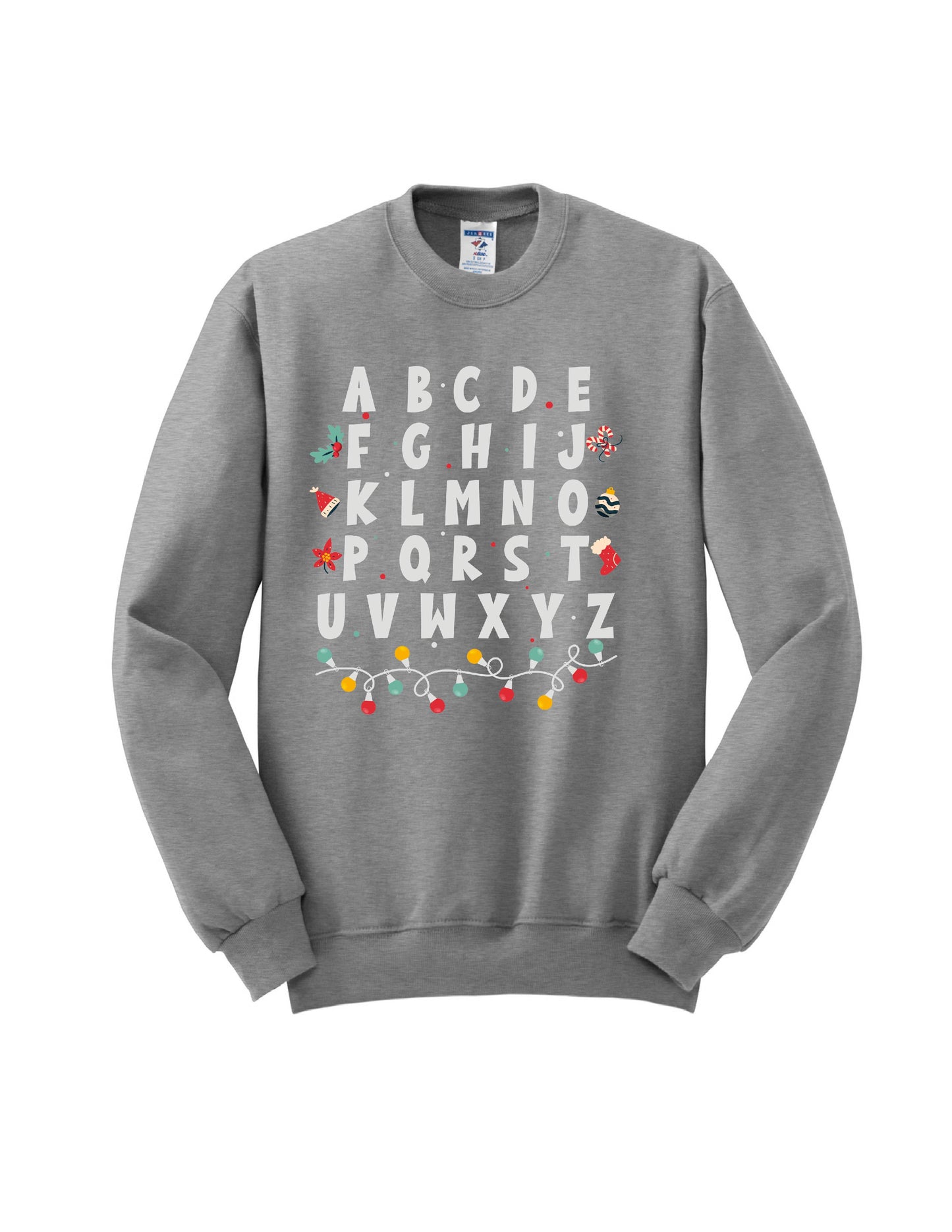 Teacher ABC's Crewneck