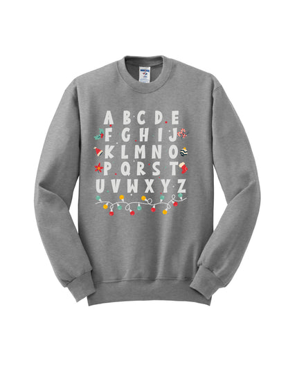 Teacher ABC's Crewneck