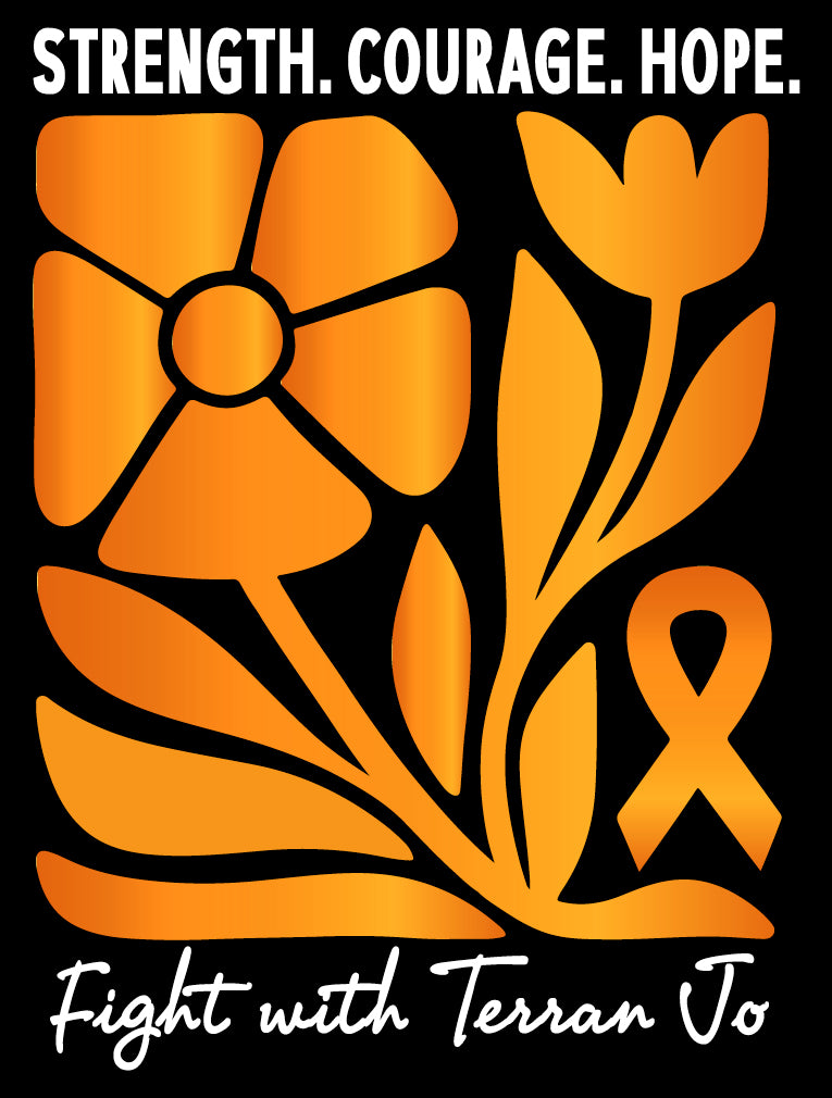 Fight With Terran Floral Sticker