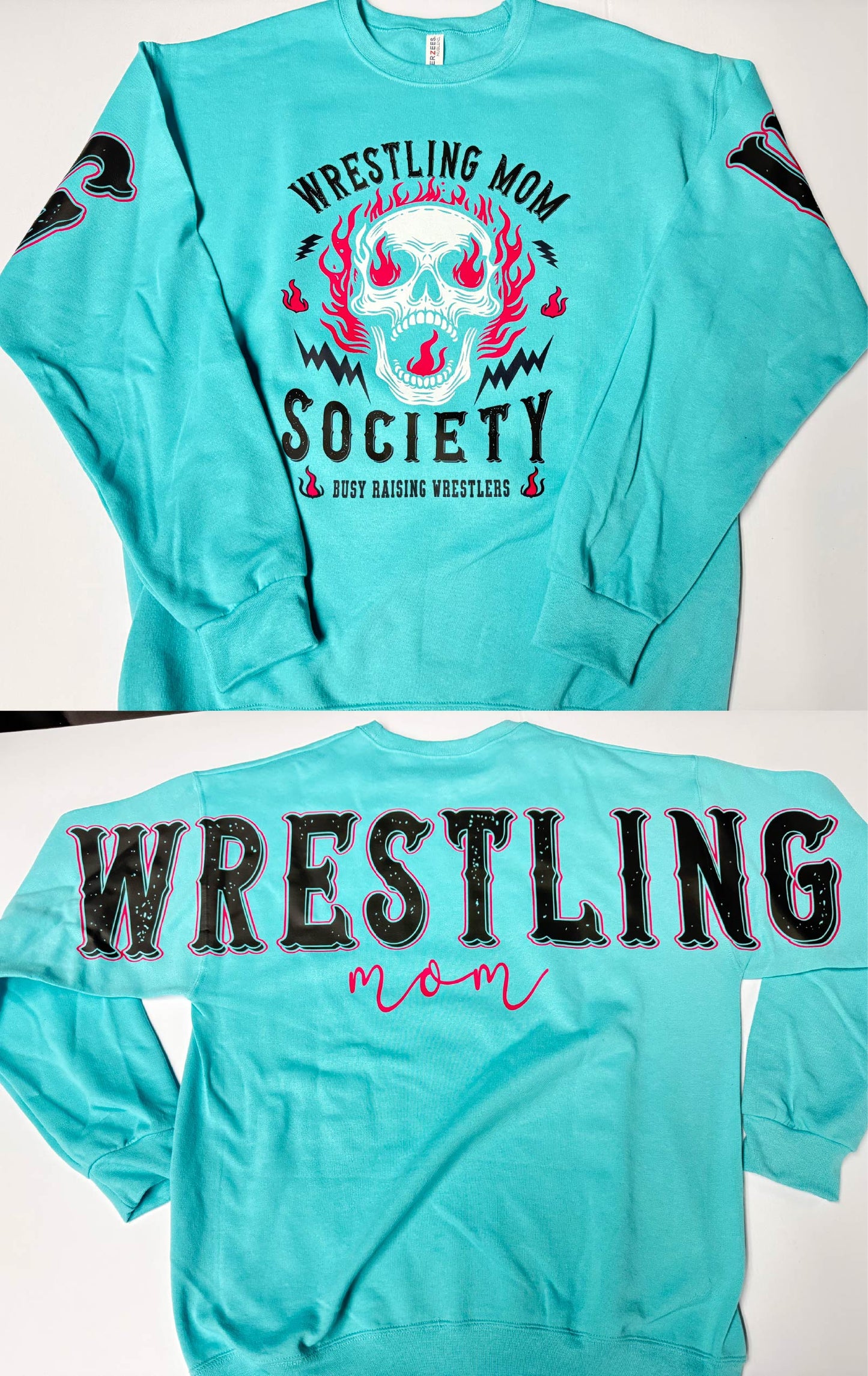 Wrestling Mom Society Crewneck