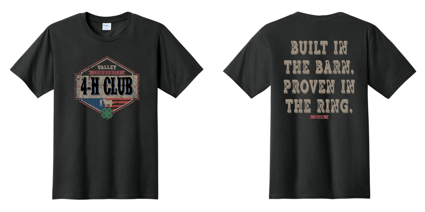 Vally Community 4H Youth or Adult T-shirt