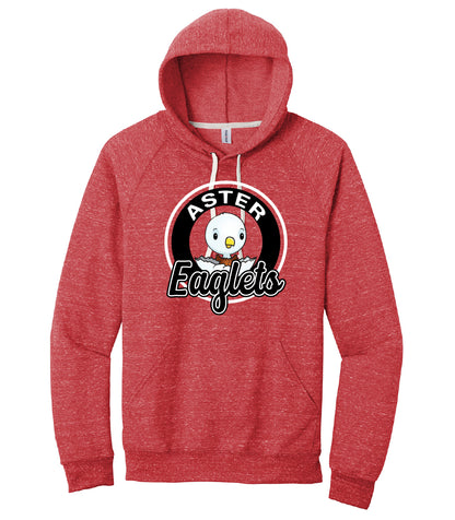 Aster Eaglets Snow Heather Hoodie