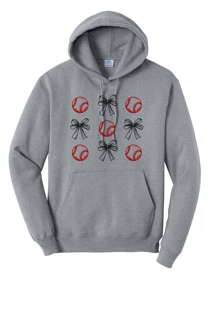 Baseball Coquette  Hoodie