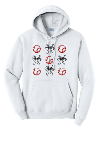 Baseball Coquette  Hoodie