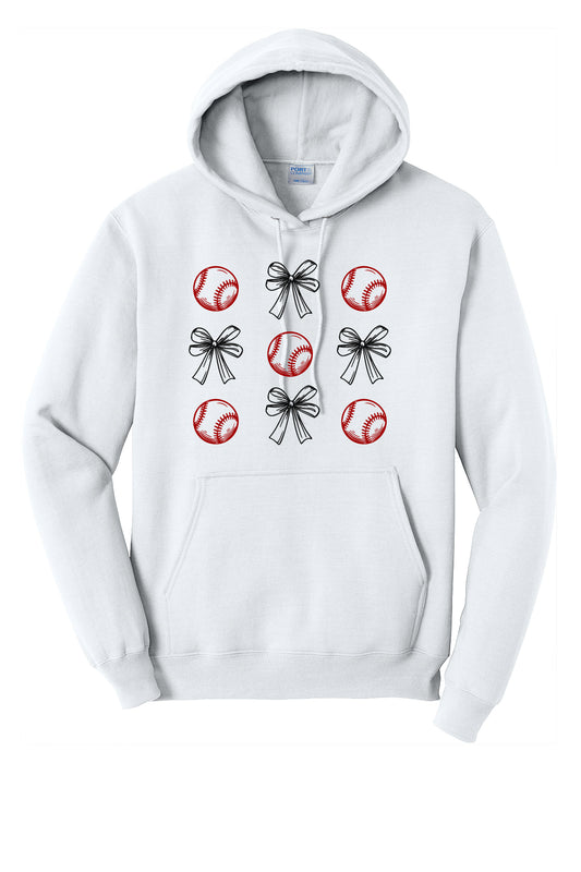 Baseball Coquette  Hoodie