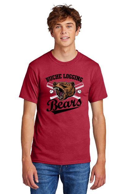 Bears Baseball Bats Youth or Adult T-Shirt