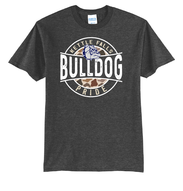 Duck Camo Bulldog Pride Unisex T-Shirt