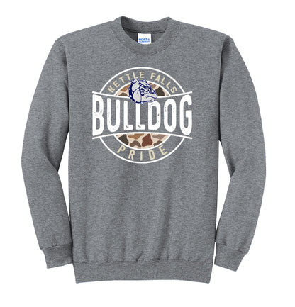 Duck Camo Bulldog Pride Crewneck