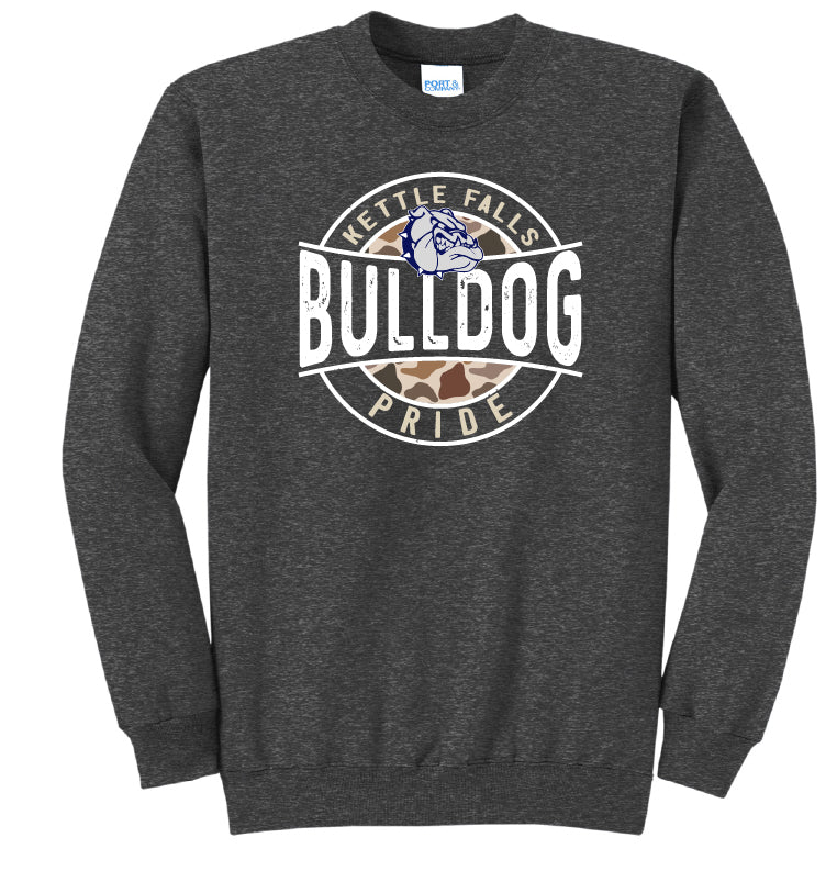 Duck Camo Bulldog Pride Crewneck
