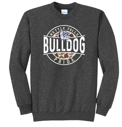 Duck Camo Bulldog Pride Crewneck