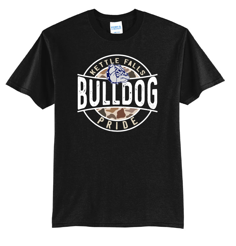 Duck Camo Bulldog Pride Unisex T-Shirt