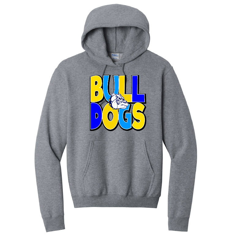 Handwritten Bulldog Hoodie