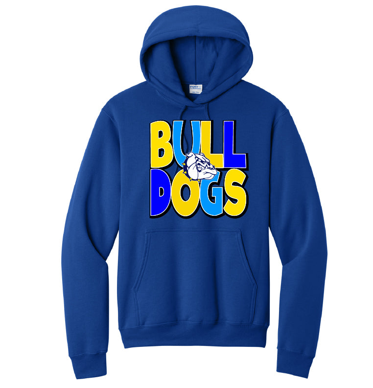 Handwritten Bulldog Hoodie