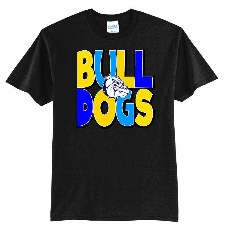 Handwritten Bulldogs Unisex T-Shirt