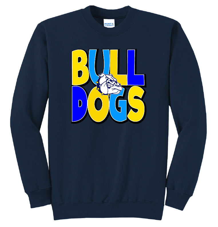 Handwritten Bulldog Crewneck