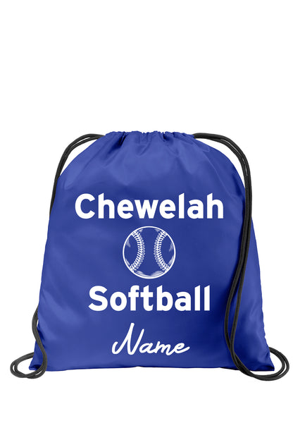 Chewelah Softball Cinch Bag