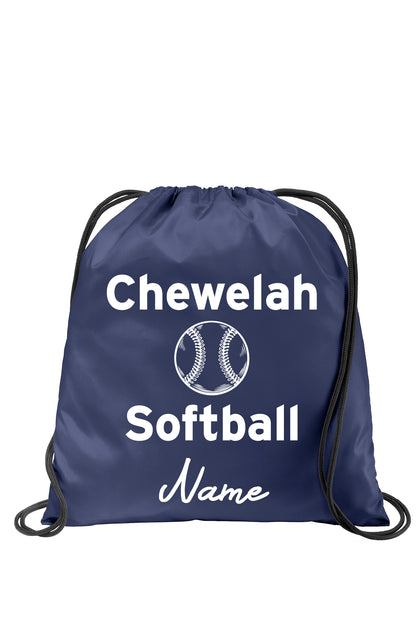 Chewelah Softball Cinch Bag