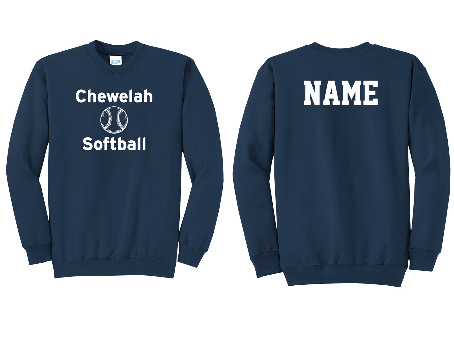 Chewelah Softball Basic Crewneck