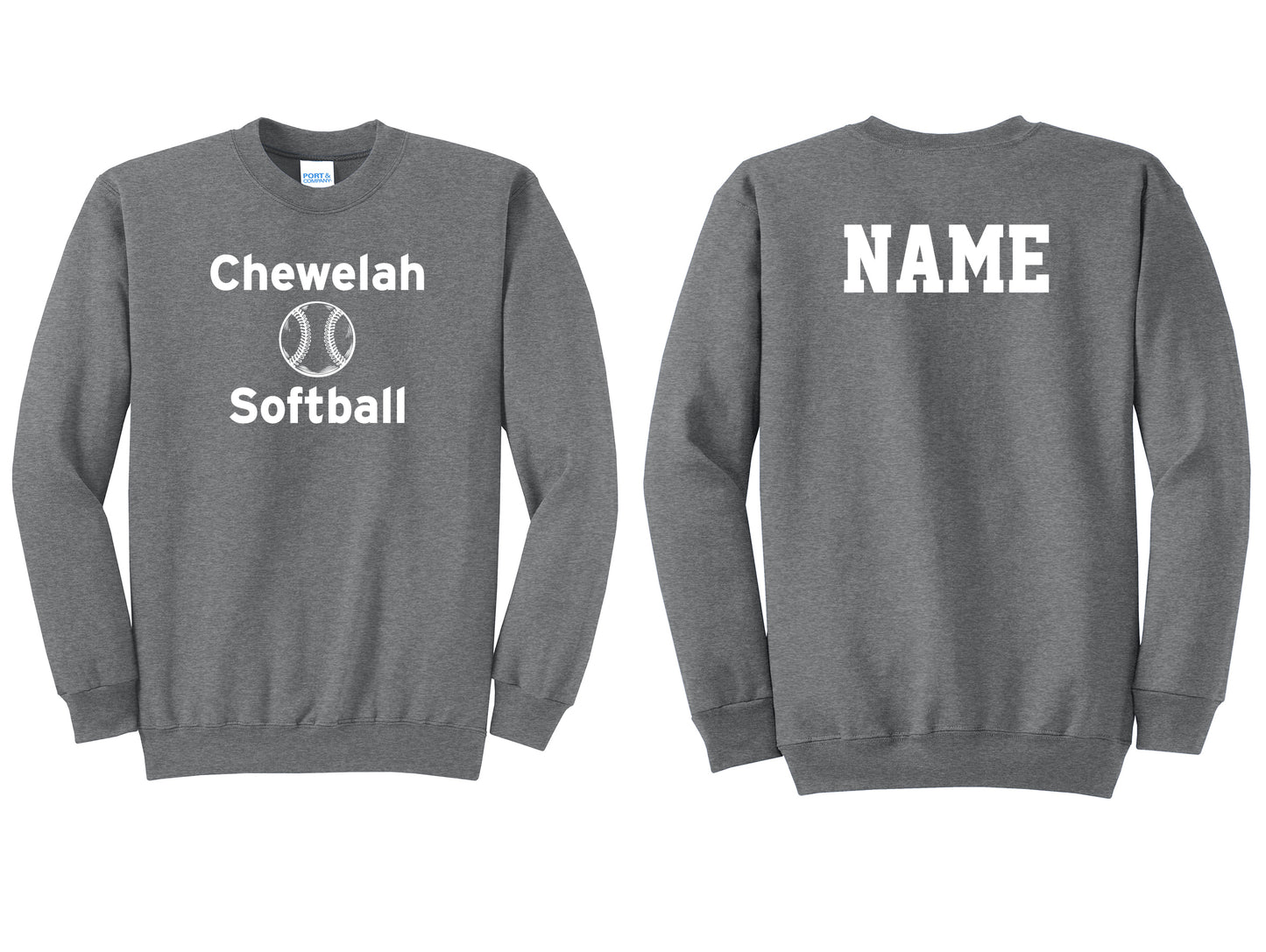 Chewelah Softball Basic Crewneck