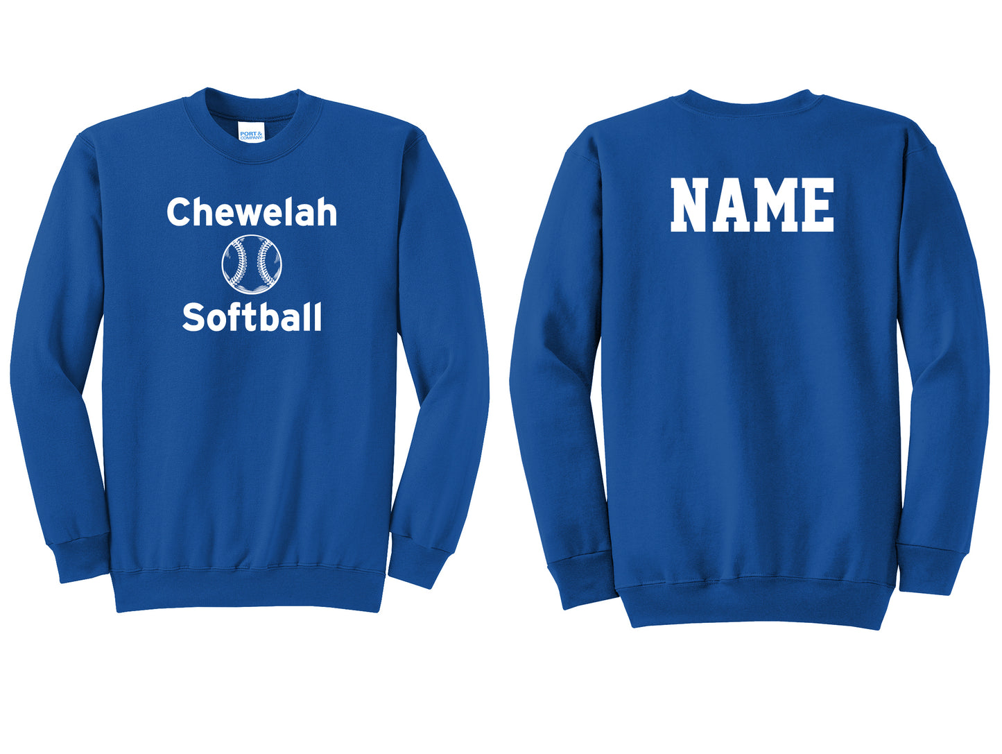 Chewelah Softball Basic Crewneck