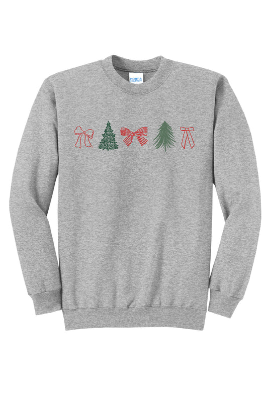 Christmas Bows Crewneck