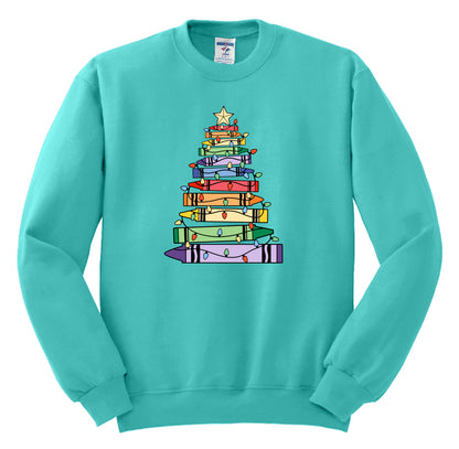 Watercolor Crayons Crewneck