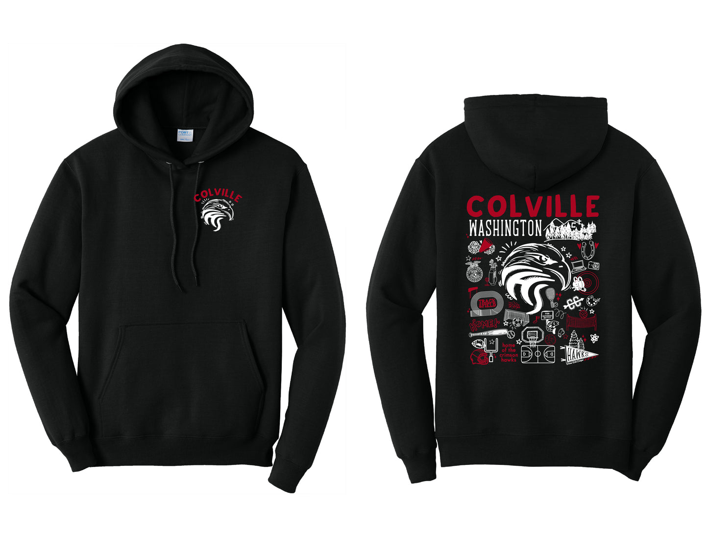 CHS Doodle Hoodie