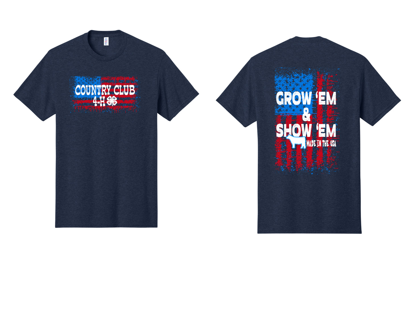 Country Club 4H Youth or Adult T-shirt