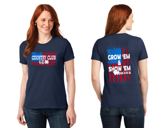 Country Club 4H Ladies T-shirt