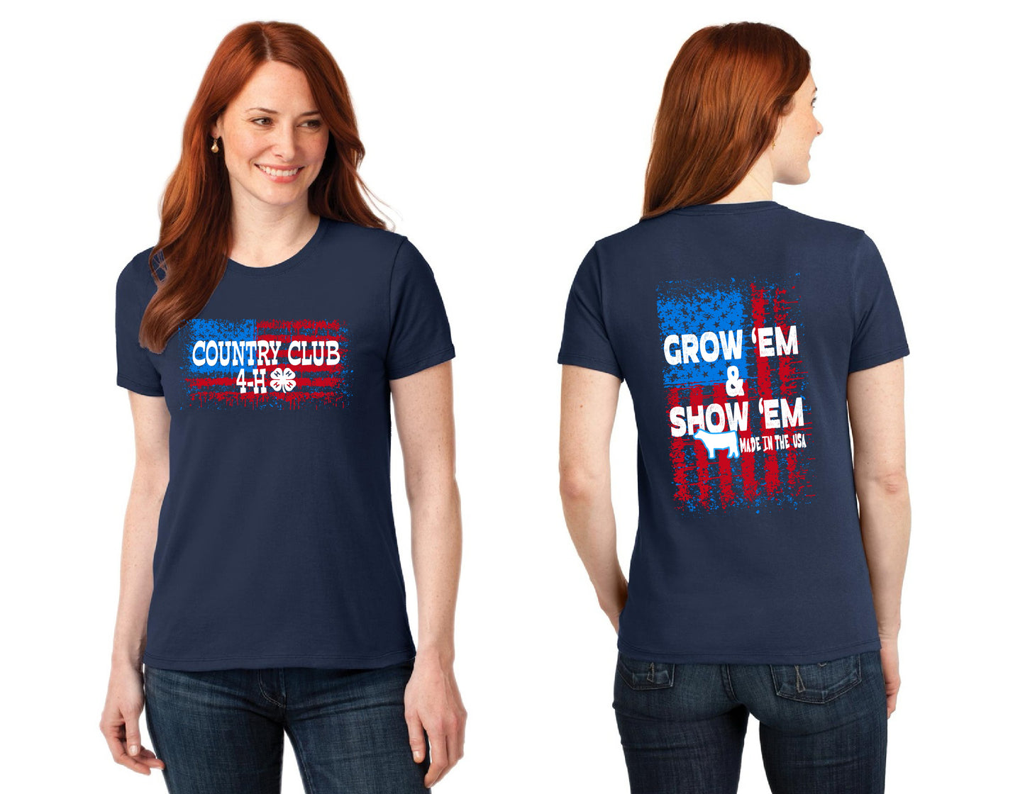 Country Club 4H Ladies T-shirt