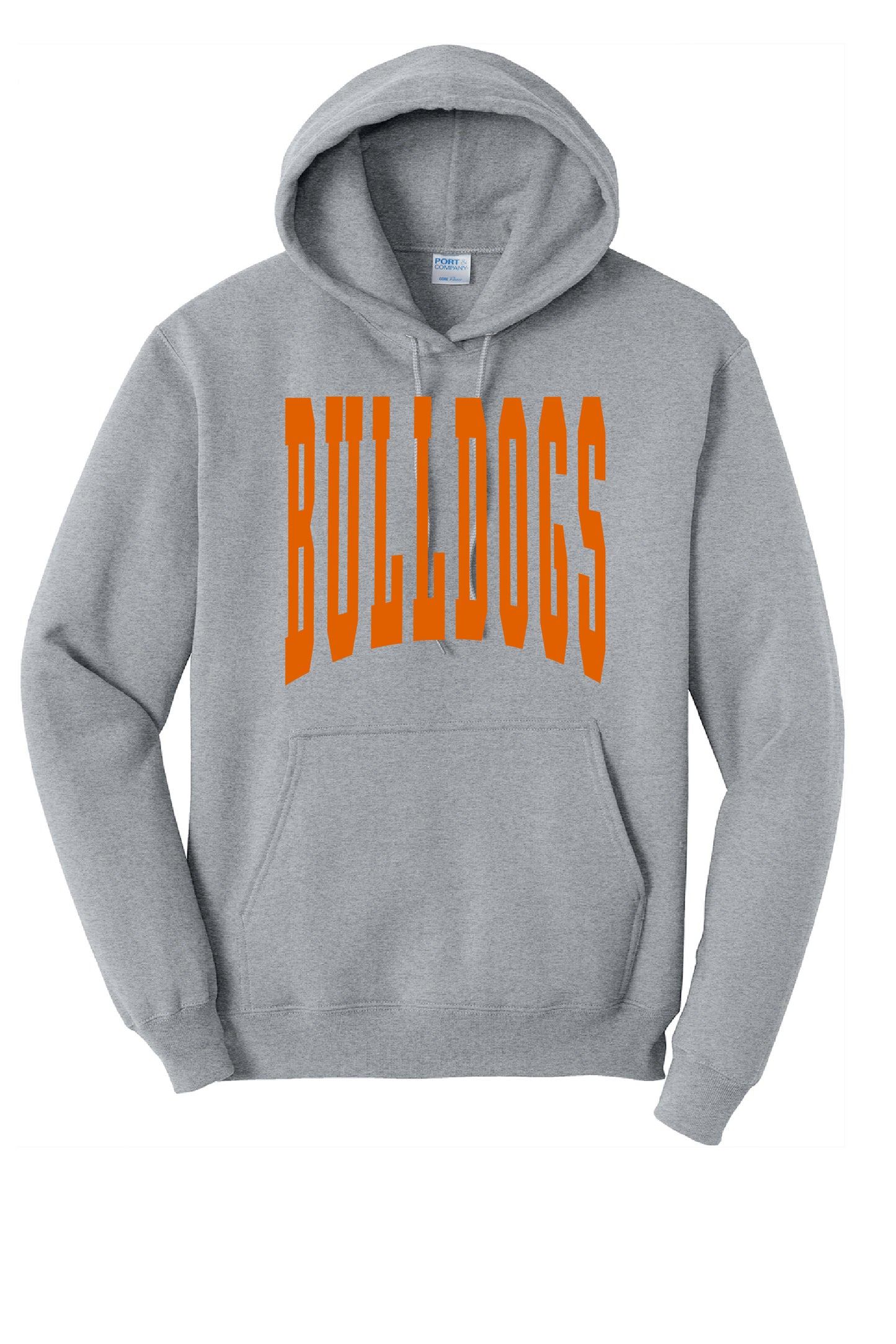 Culver Bulldogs Large Print Hoodie