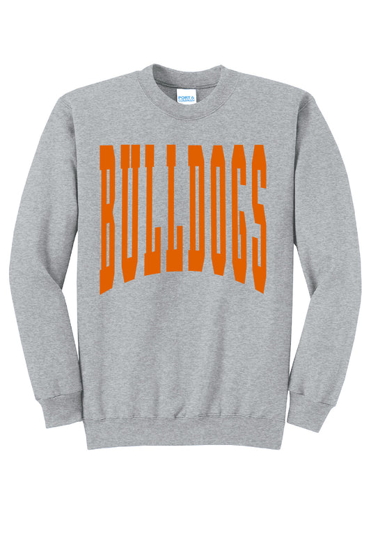 Culver Bulldogs Large Print Crew