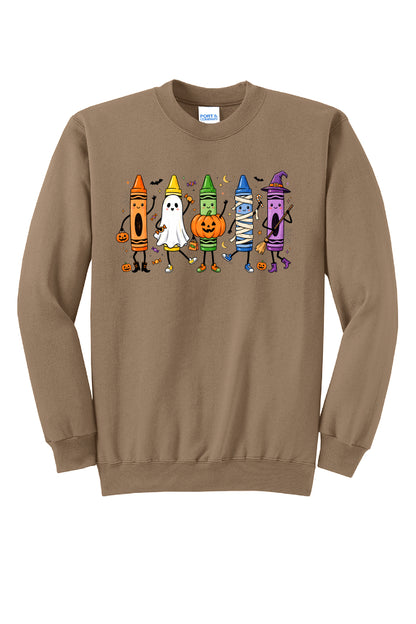 Cute Crayons Crewneck