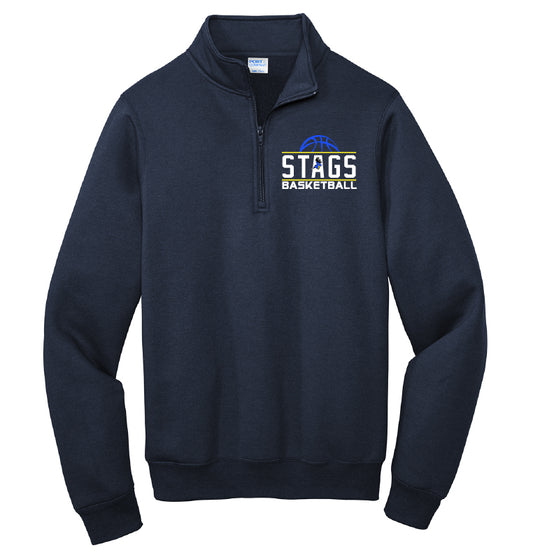 Stag Basketball Basic Quarter Zip