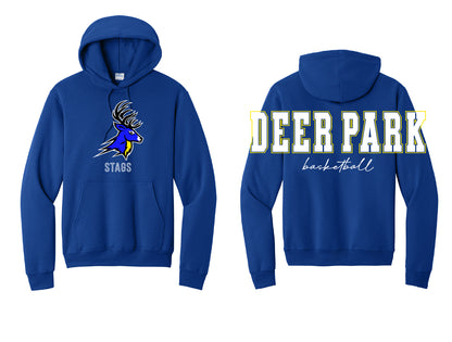 Deer Park Football Oversized Print Hoodie