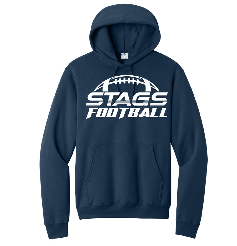Stag Football Basic Hoodie