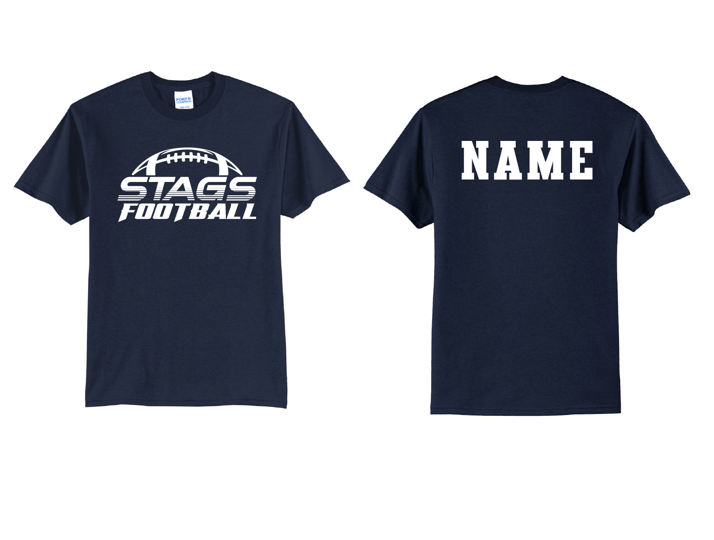 Stag Football Basic T-Shirt