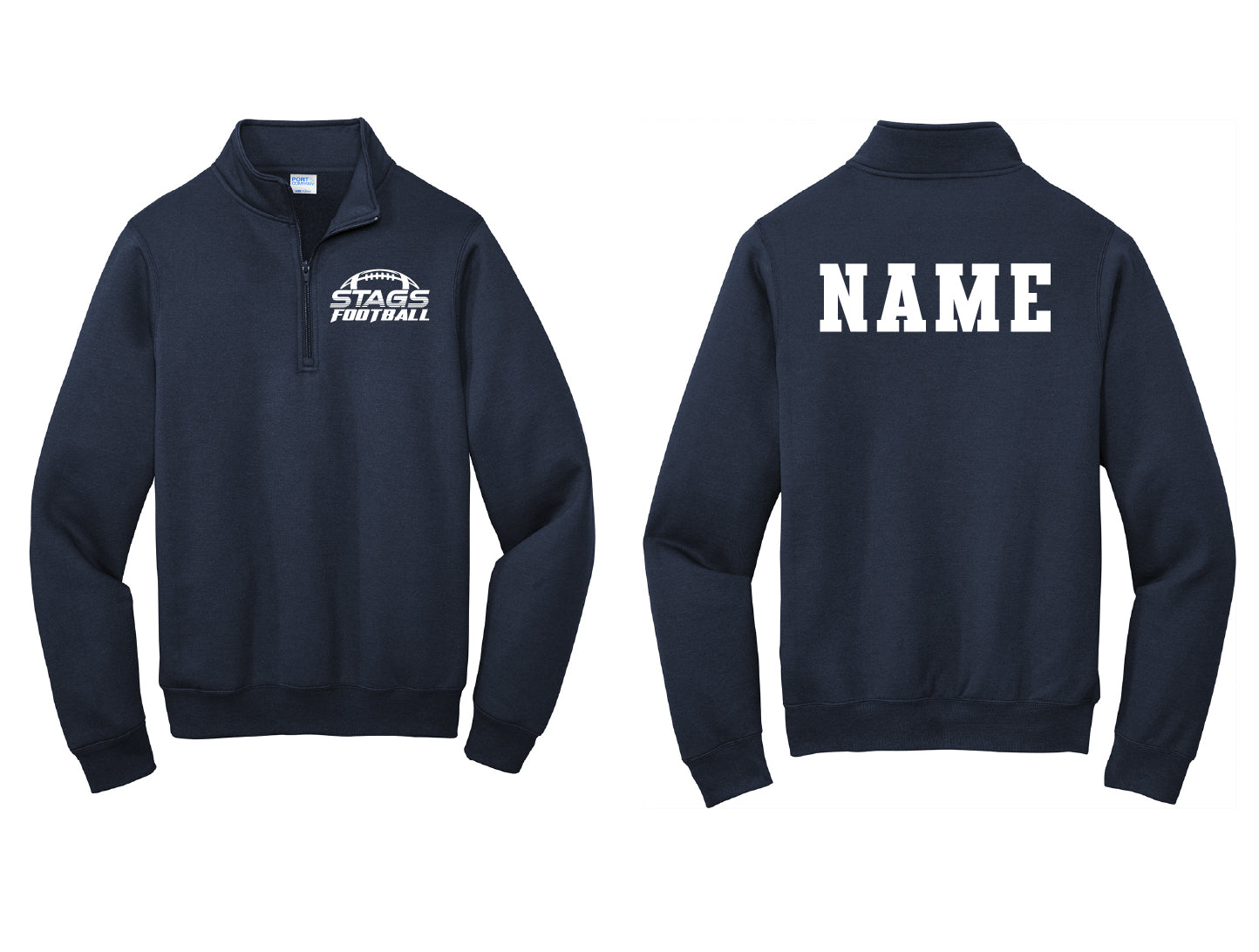 Stag Football Basic Quarter Zip