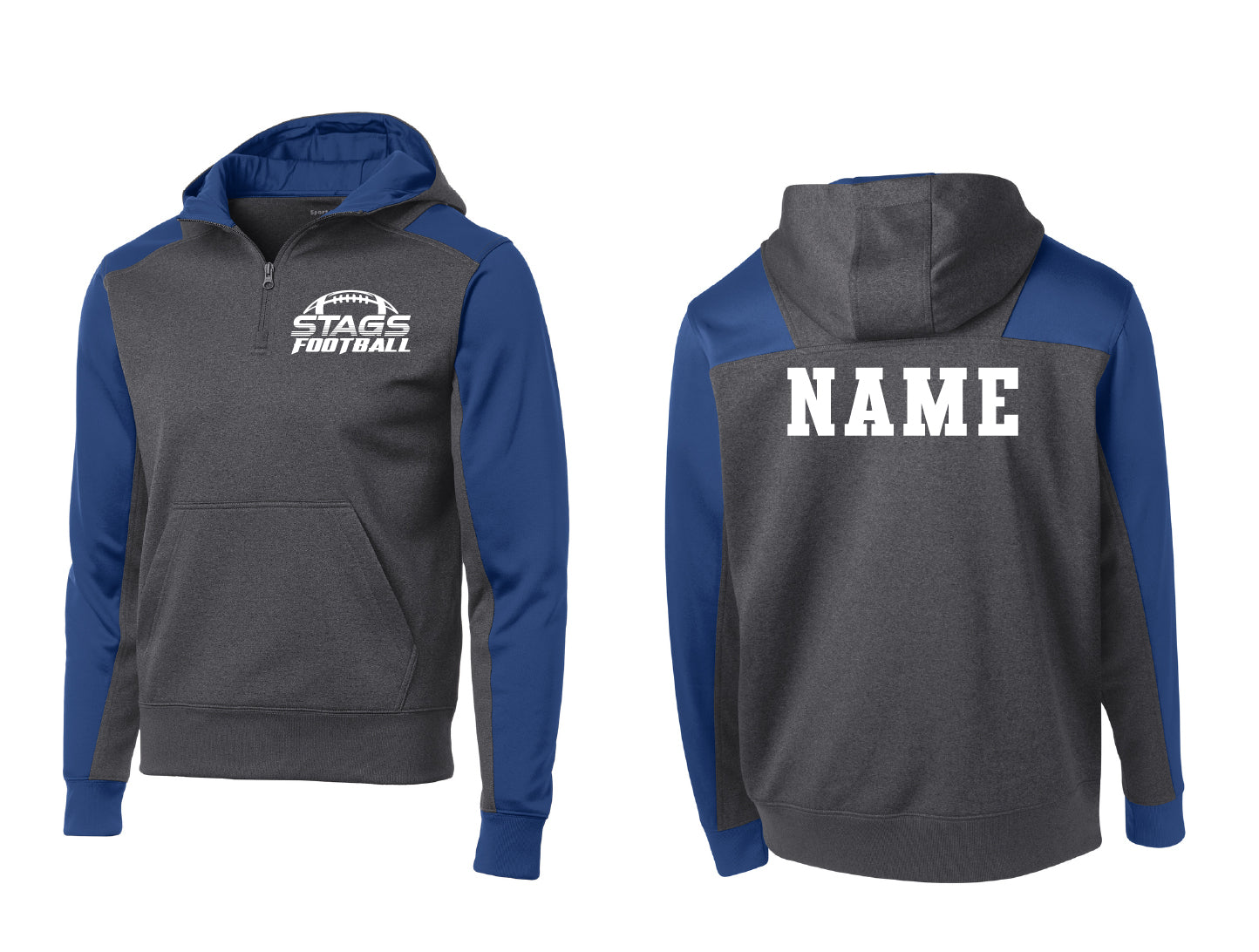 Stag Football Colorblock 1/4 Zip