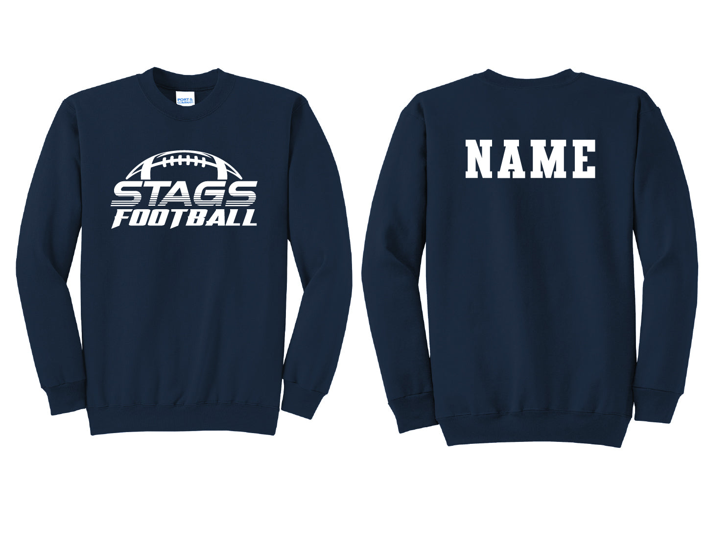 Stag Football Crewneck